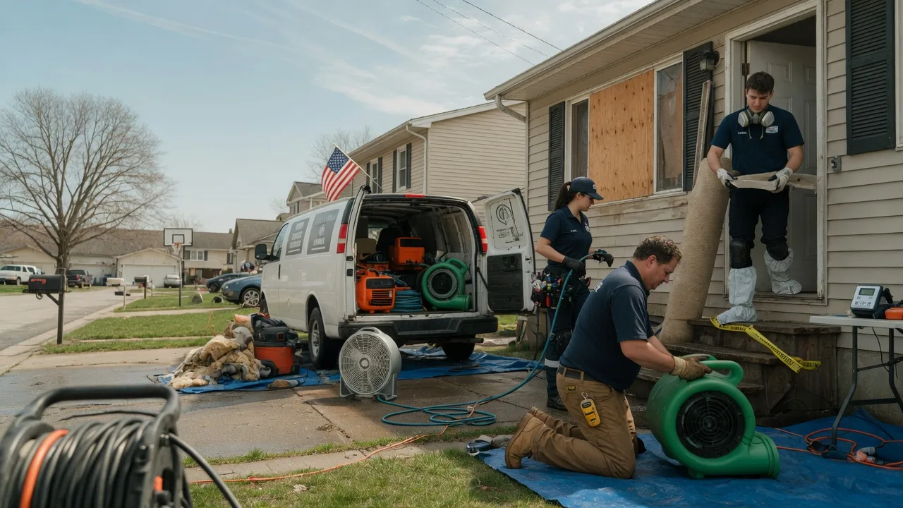 Water Damage Restoration in Coopersville, MI near me